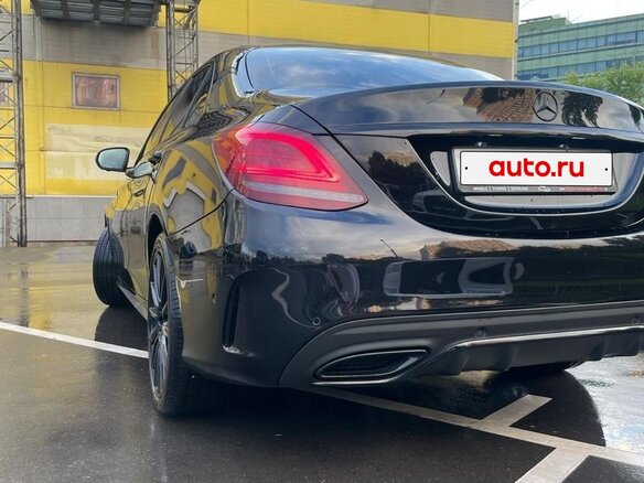2019 Mercedes-Benz C-Класс 220 d IV (W205) Рестайлинг, чёрный - вид 3