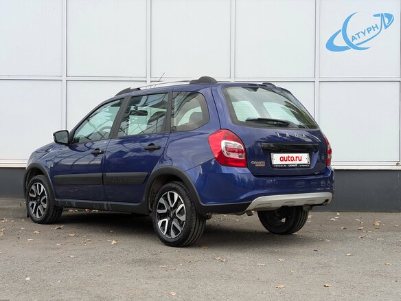 2025 Lada (ВАЗ) Granta Cross I Рестайлинг, синий, 1099000 рублей - вид 7