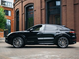 2019 Porsche Cayenne Turbo Coupé III, чёрный, 11000000 рублей, вид 1
