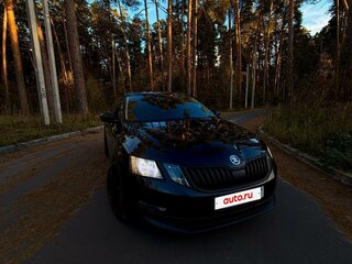 2019 Skoda Octavia III (A7) Рестайлинг, чёрный, 1750000 рублей, вид 2
