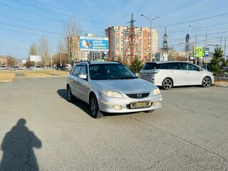 2001 Mazda Familia S-Familia S-Wagon VIII (BJ), серый, 399999 рублей, вид 4