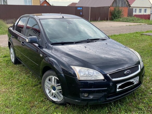 2007 Ford Focus II, чёрный, 500000 рублей