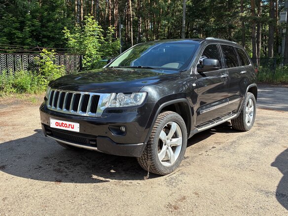 2010 Jeep Grand Cherokee IV (WK2), чёрный