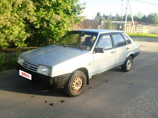 1998 Lada (ВАЗ) 21099, серебристый, 145000 рублей, вид 1