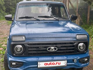 2013 Lada (ВАЗ) 2121 (4x4) I Рестайлинг, синий, 400000 рублей, вид 2