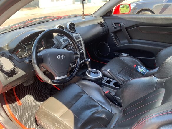 2006 Hyundai Coupe II (GK), красный, 700000 рублей - вид 7