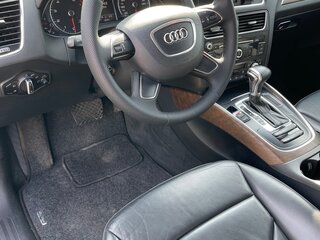 2012 Audi Q5 I (8R) Рестайлинг, чёрный, 1390000 рублей, вид 5
