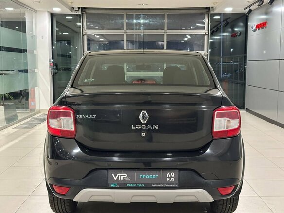 2019 Renault Logan II Рестайлинг, чёрный, 977000 рублей - вид 4