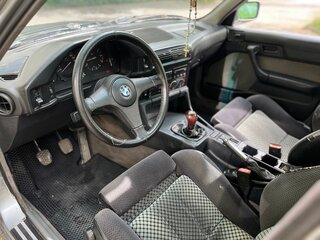 1989 BMW 5 серии 520i III (E34), серебристый, 339000 рублей, вид 5