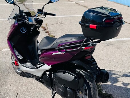 2018 Yamaha Majesty 155S, пурпурный, 250000 рублей, вид 4
