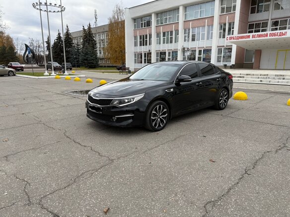 2018 Kia Optima IV, чёрный, 1350000 рублей