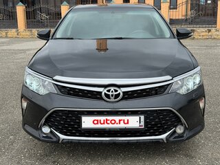 2016 Toyota Camry VII (XV50) Рестайлинг, чёрный, 1290000 рублей, вид 2