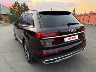 2020 Audi Q7 45 TDI II (4M) Рестайлинг, коричневый, 6600000 рублей, вид 5