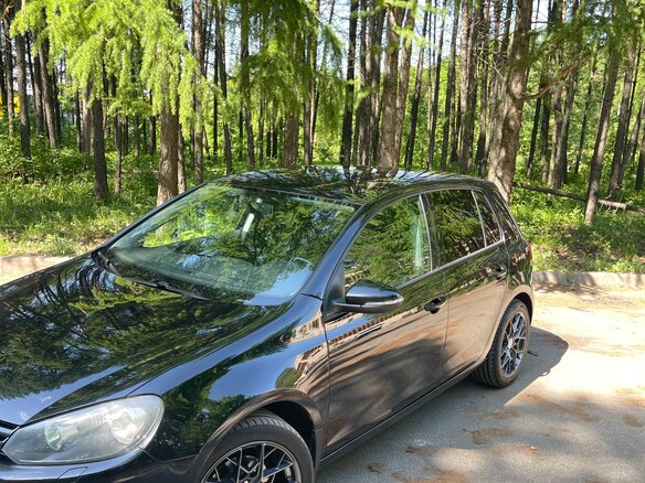 2012 Volkswagen Golf VI, чёрный, 825000 рублей - вид 12