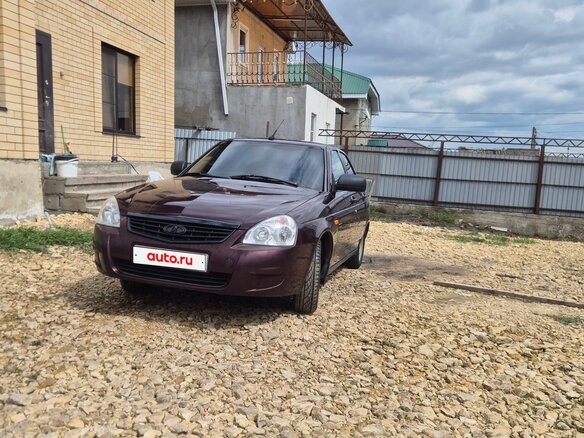 2013 Lada (ВАЗ) Priora I, пурпурный, 500000 рублей