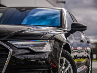 2020 Audi A6 40 TDI V (C8), чёрный, 3199000 рублей, вид 2
