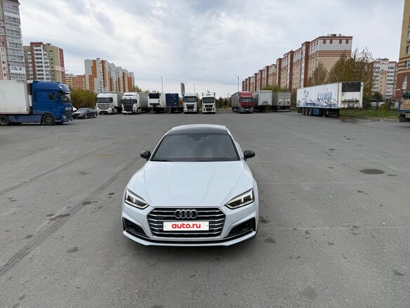 2019 Audi A5 II (F5), серебристый, 3740000 рублей - вид 6