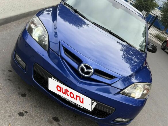 2007 Mazda 3 I (BK) Рестайлинг, синий, 525000 рублей - вид 1