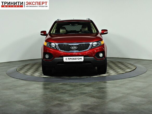 2009 Kia Sorento II, красный, 1296000 рублей - вид 1