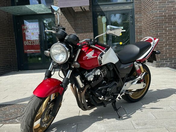 2006 Honda CB 400 Super Four, красный, 350000 рублей - вид 12