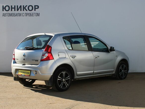 2012 Renault Sandero I, серый - вид 4