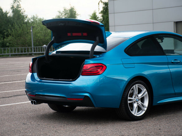 2018 BMW 4 серии 420d xDrive F32/F33/F36 Рестайлинг, синий - вид 22