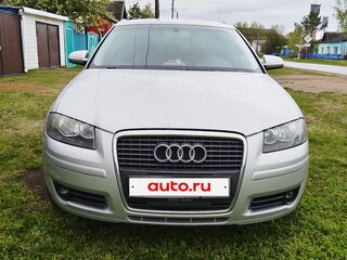 2007 Audi A3 II (8P) Рестайлинг 1, серебристый, 690000 рублей, вид 1