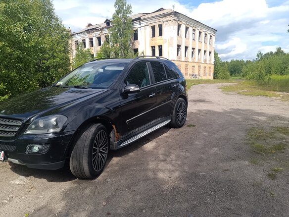 2007 Mercedes-Benz M-Класс 350 II (W164), чёрный, 850000 рублей