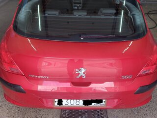 2008 Peugeot 308 I, красный, 385000 рублей, вид 2