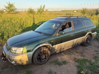 2000 Subaru Legacy III, зелёный, 350000 рублей, вид 5