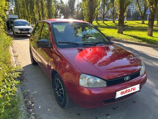 2007 Lada (ВАЗ) Kalina I, красный, 300000 рублей, вид 3
