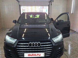 2018 Audi Q7 II (4M), чёрный, 4350000 рублей, вид 4
