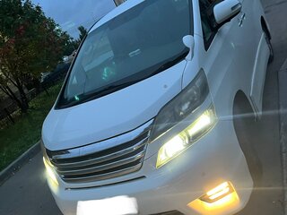 2009 Toyota Vellfire I, белый, 663000 рублей, вид 3
