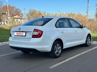 2017 Skoda Rapid I Рестайлинг, белый, 1250000 рублей, вид 5