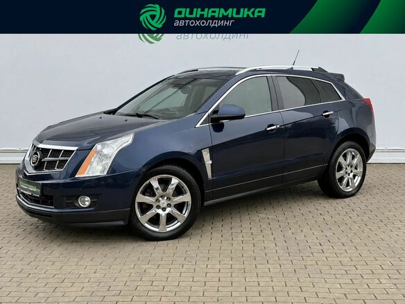 2010 Cadillac SRX II, синий, 950000 рублей