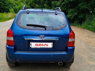 2008 Hyundai Tucson I, синий, 570000 рублей, вид 4