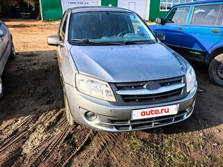 2012 Lada (ВАЗ) Granta I, серый, 140000 рублей, вид 1