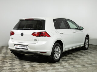 2013 Volkswagen Golf VII, белый, 849585 рублей, вид 5