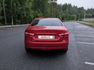 2019 Lada (ВАЗ) Vesta I, красный, 1020000 рублей, вид 4