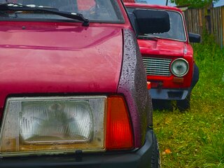1997 Lada (ВАЗ) 2108, красный, 80000 рублей, вид 3
