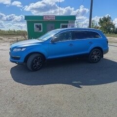 2007 Audi Q7 I (4L), синий, 850000 рублей, вид 2