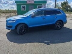 2007 Audi Q7 I (4L), синий, 850000 рублей - вид 1