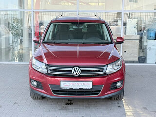 2012 Volkswagen Tiguan I Рестайлинг, красный, 1429000 рублей, вид 3