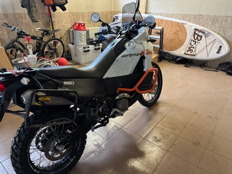 2010 KTM 990 Adventure, белый, 780000 рублей, вид 1