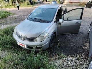 2008 Nissan Tiida I, серебристый, 250000 рублей, вид 2