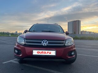 2012 Volkswagen Tiguan I Рестайлинг, красный, 1100000 рублей, вид 1