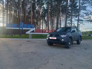 2008 Mitsubishi L200 IV, чёрный, 1300000 рублей, вид 1