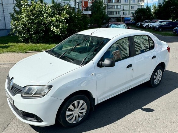 2016 Renault Logan II, белый, 510000 рублей