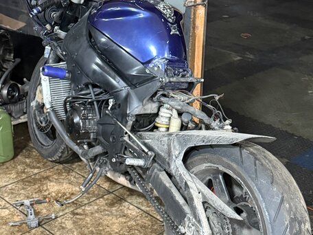 2003 Yamaha YZF-R1, синий, 250000 рублей, вид 2