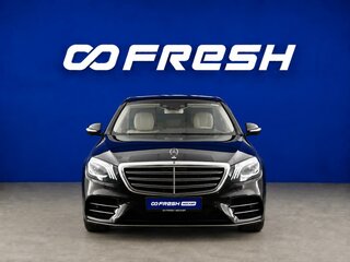 2018 Mercedes-Benz S-Класс 350 d Long VI (W222, C217) Рестайлинг, чёрный, 5888444 рублей, вид 3